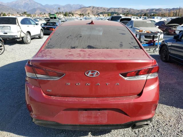  HYUNDAI SONATA 2018 Red