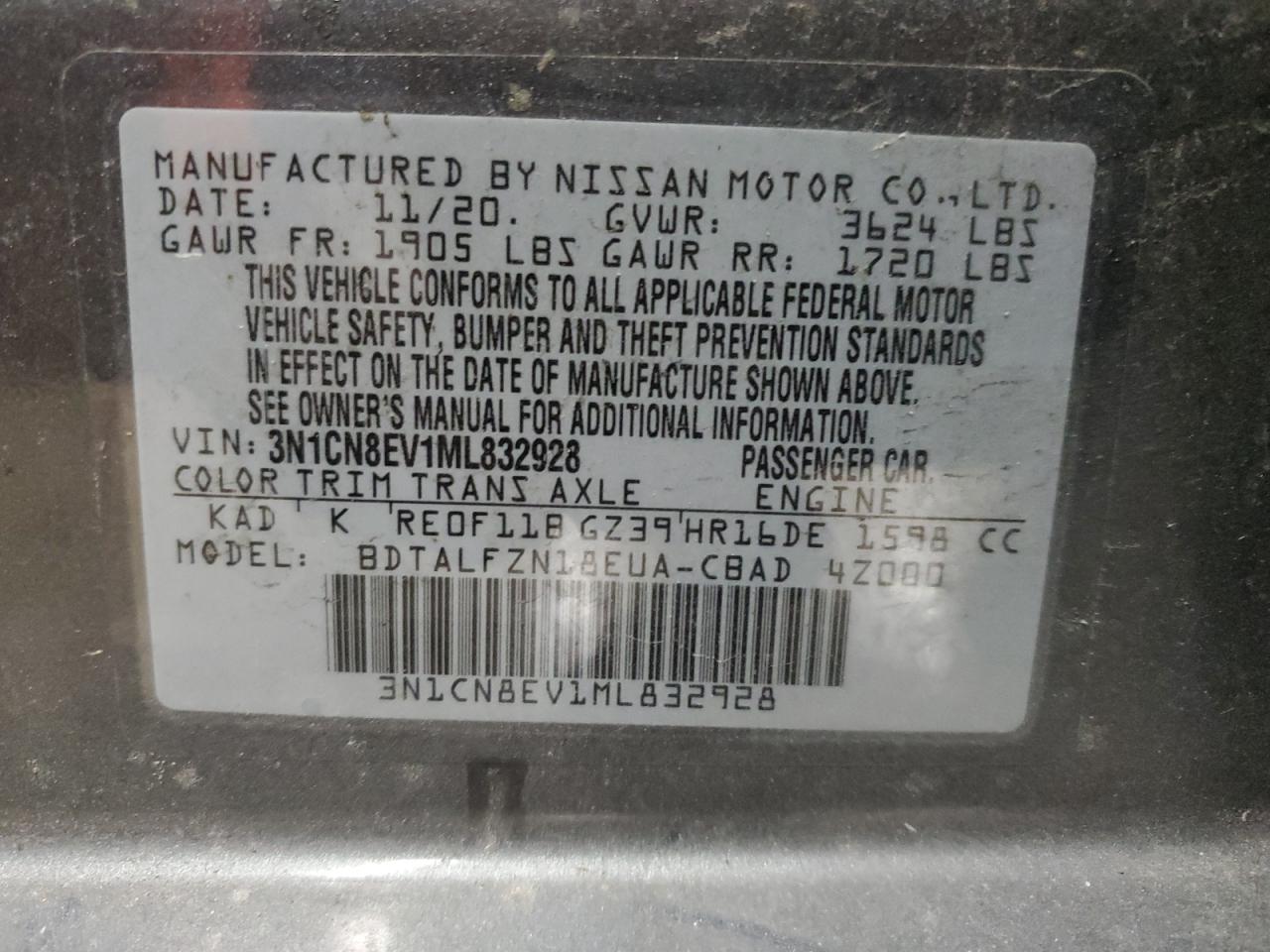 2021 Nissan Versa - Image 13
