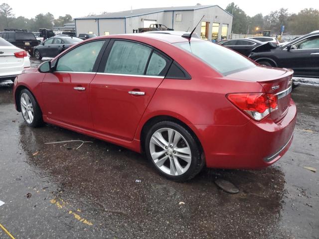  CHEVROLET CRUZE 2014 Czerwony