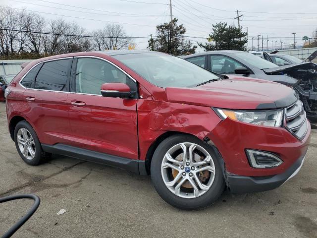  FORD EDGE 2017 Бордовый