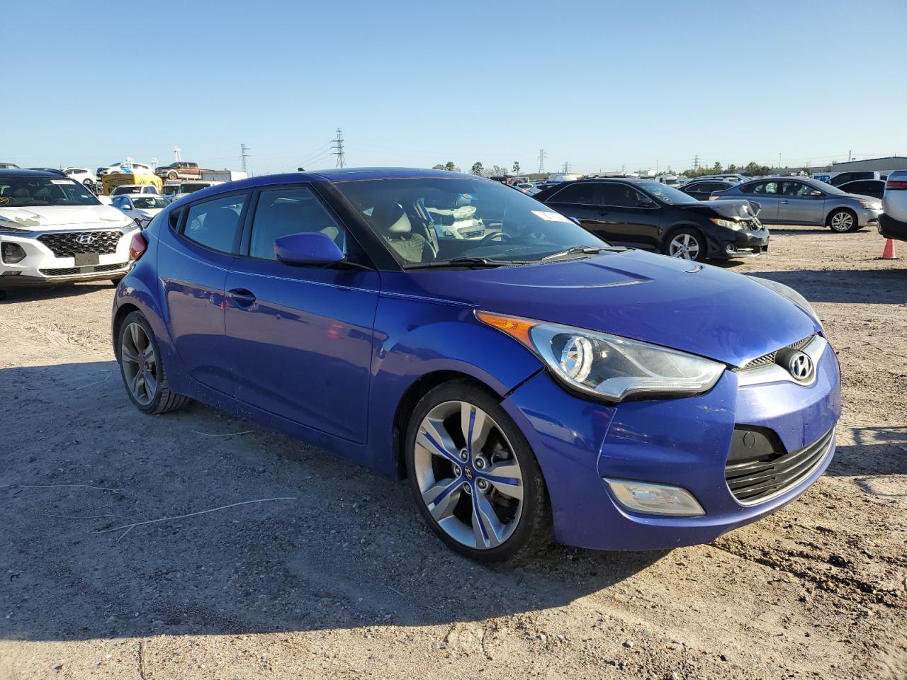 2014 Hyundai Veloster VIN: KMHTC6AD5EU188986 Lot: 87112364