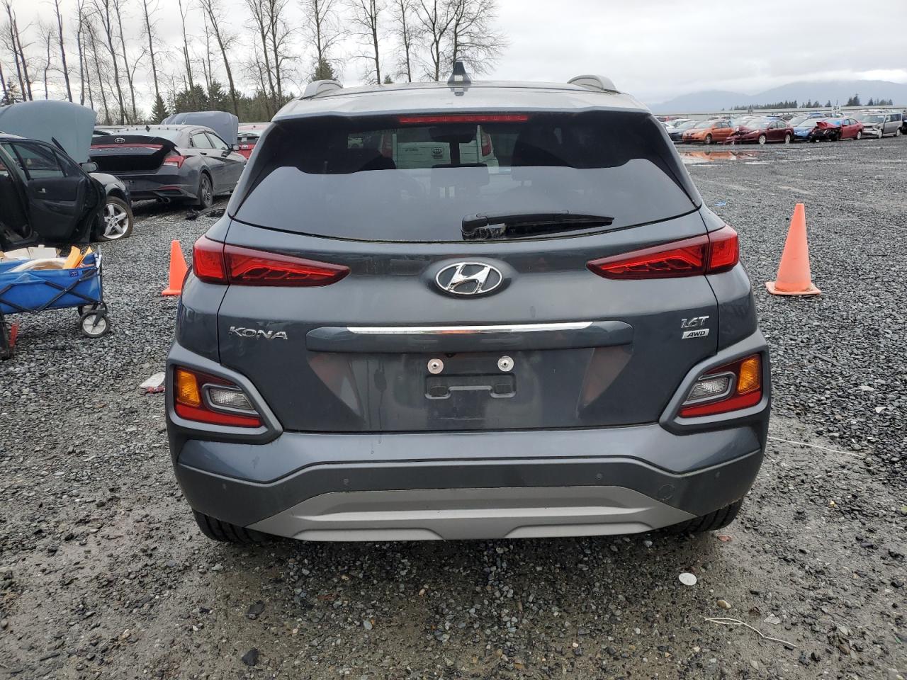 2019 Hyundai Kona Ultimate VIN: KM8K5CA56KU373671 Lot: 85727634