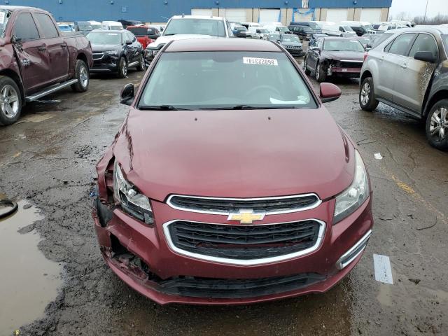 Седани CHEVROLET CRUZE 2016 Червоний