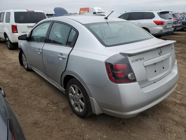  NISSAN SENTRA 2012 Silver