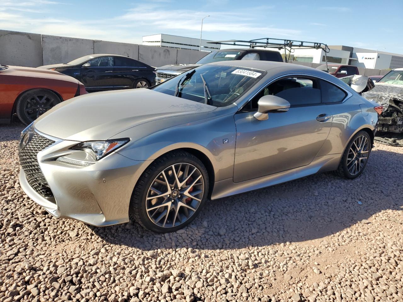 VIN JTHHA5BC6H5005799 2017 LEXUS RC no.1