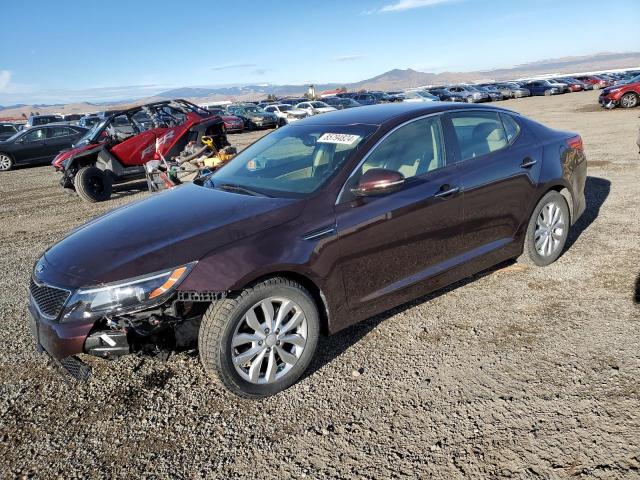 Sedans KIA OPTIMA 2015 Burgundy