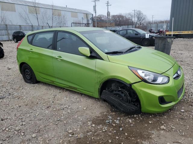  HYUNDAI ACCENT 2014 Green