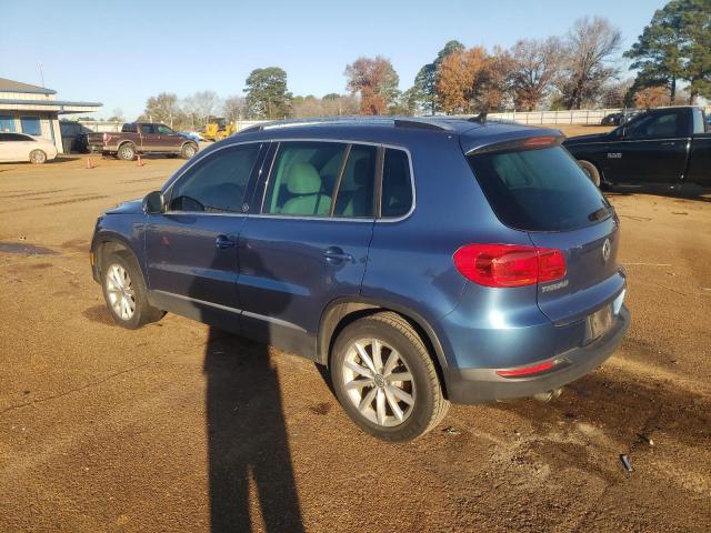  VOLKSWAGEN TIGUAN 2017 Синий