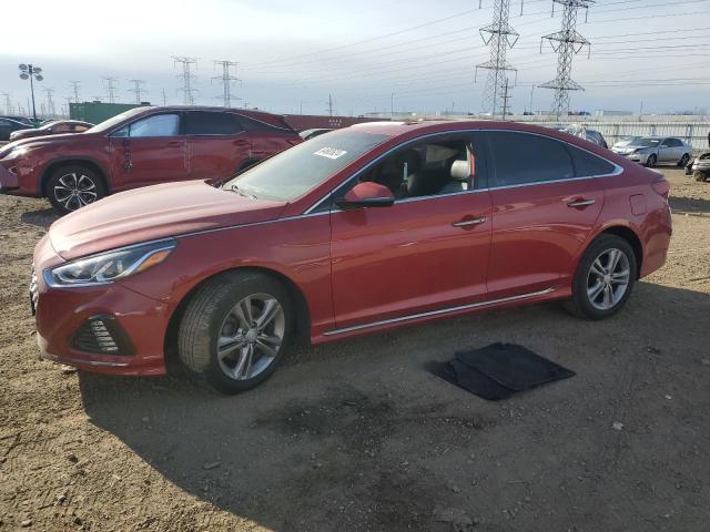  HYUNDAI SONATA 2018 Красный