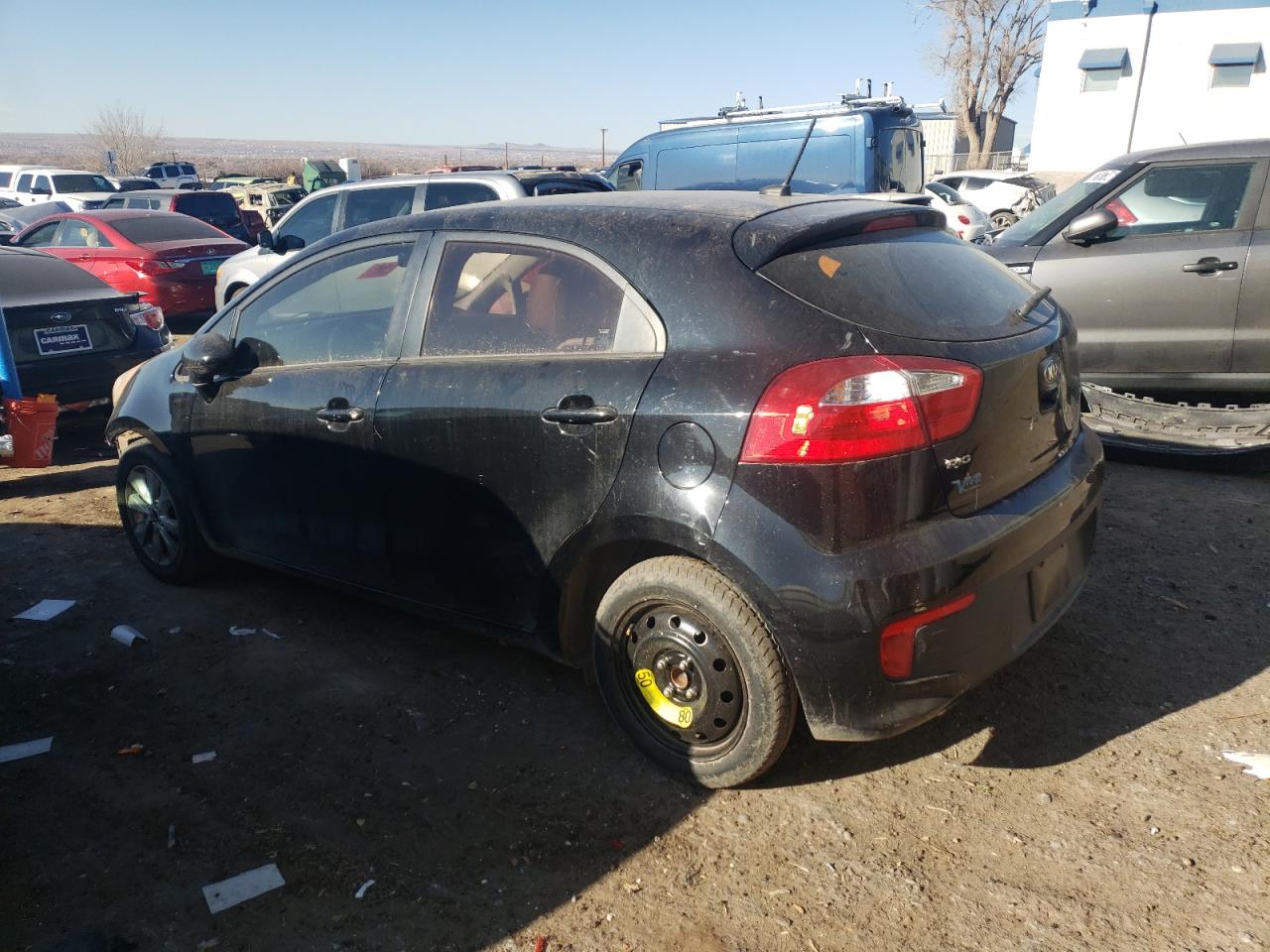 VIN KNADN5A35G6633395 2016 KIA RIO no.2