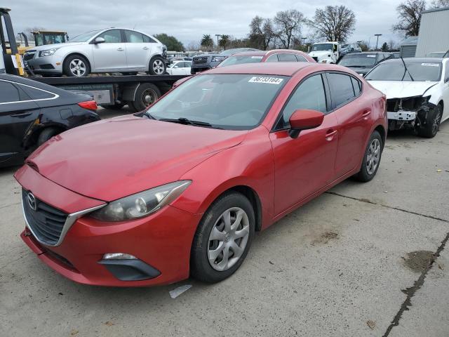  MAZDA 3 2014 Красный