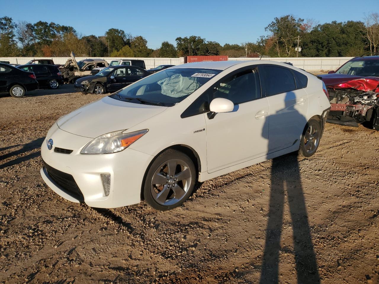 VIN JTDKN3DU8D1651921 2013 TOYOTA PRIUS no.1