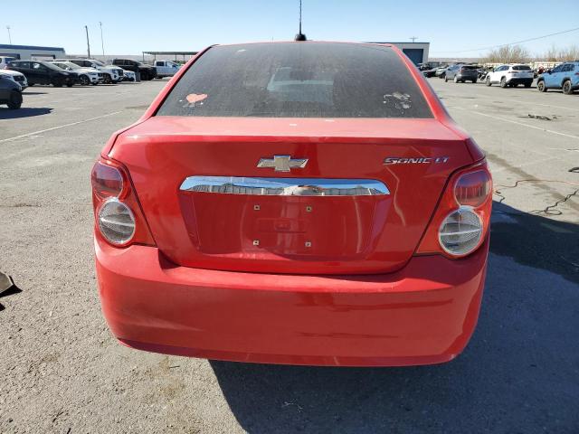  CHEVROLET SONIC 2015 Красный