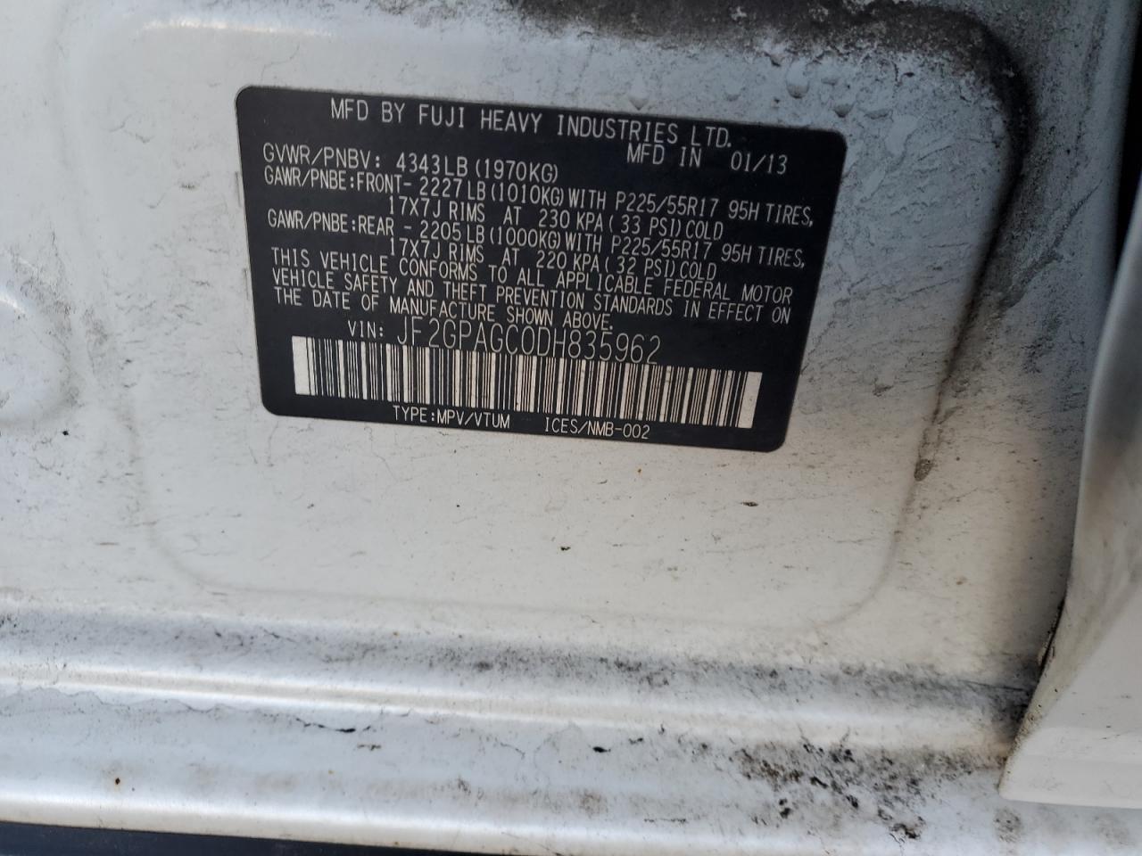 2013 Subaru XV - Image 13