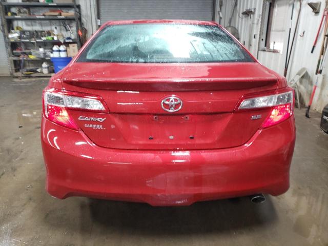  TOYOTA CAMRY 2012 Czerwony