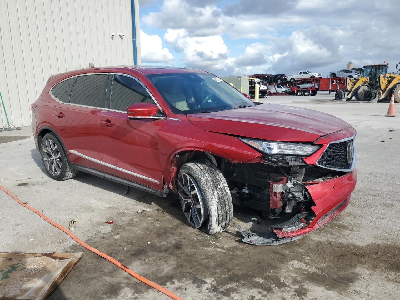 VIN 5J8YD9H42NL003766 2022 ACURA MDX no.4