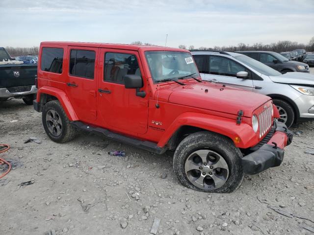  JEEP WRANGLER 2016 Красный