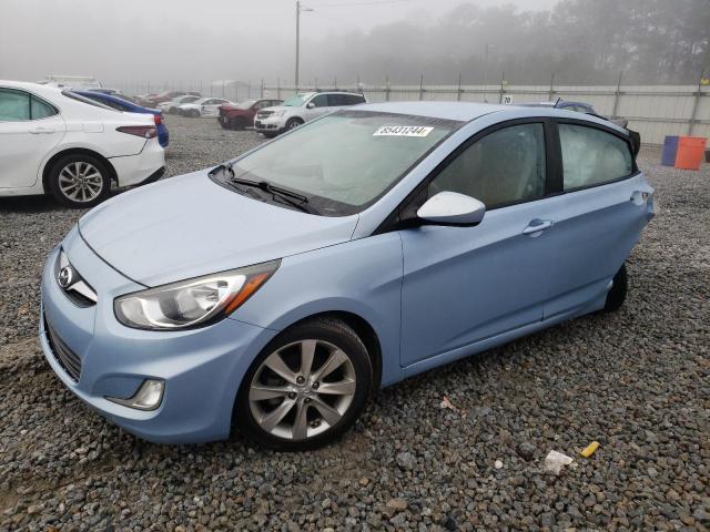  HYUNDAI ACCENT 2012 Синий