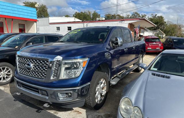  NISSAN TITAN 2017 Синий