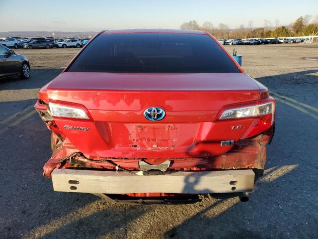  TOYOTA CAMRY 2012 Czerwony