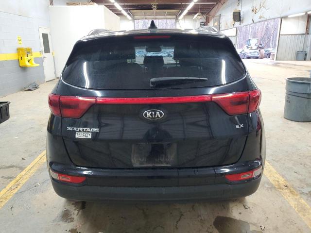  KIA SPORTAGE 2018 Черный