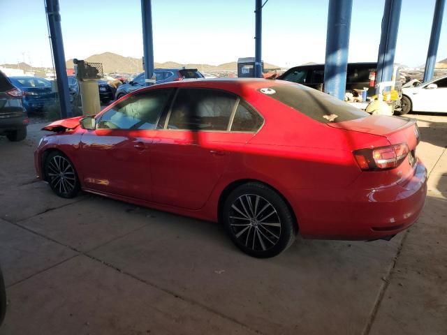  VOLKSWAGEN JETTA 2016 Red