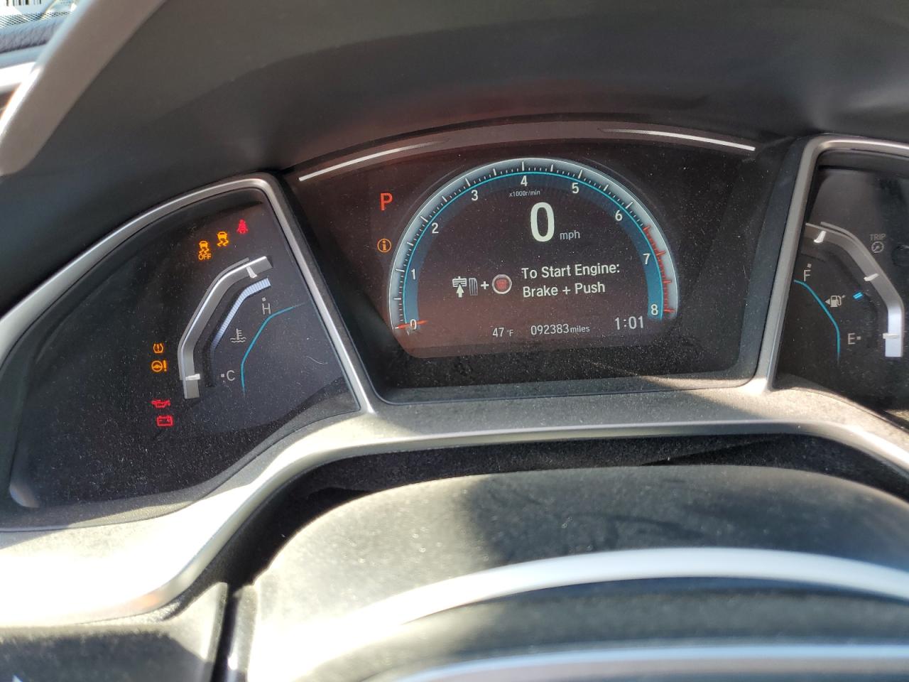 2018 Honda Civic Exl VIN: 2HGFC1F74JH644045 Lot: 86888374