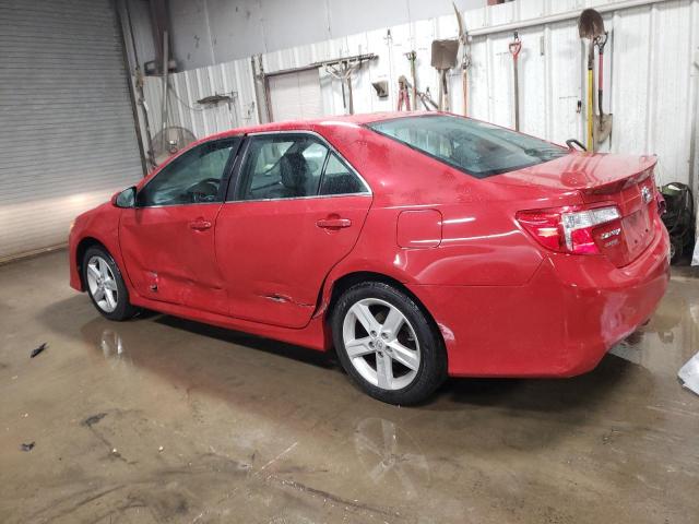  TOYOTA CAMRY 2012 Czerwony