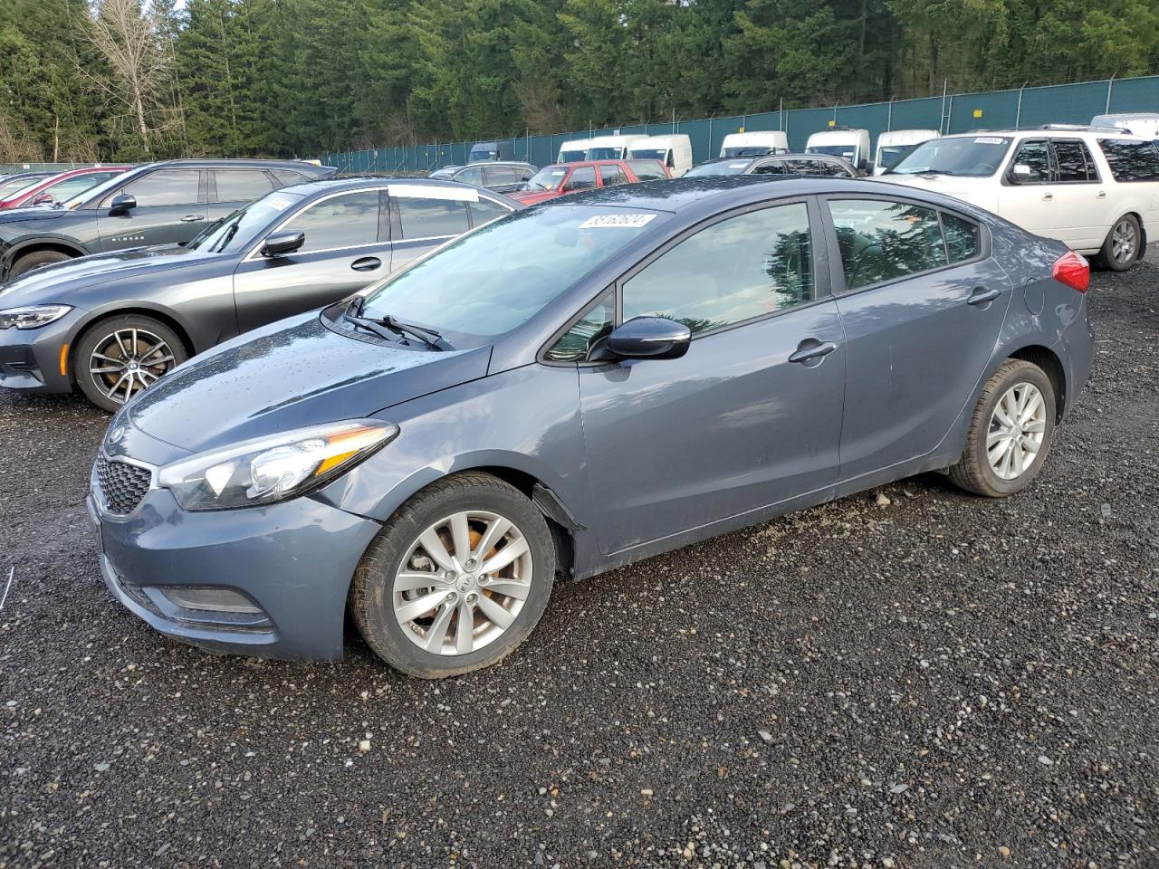 VIN KNAFX4A66E5216121 2014 KIA FORTE no.1