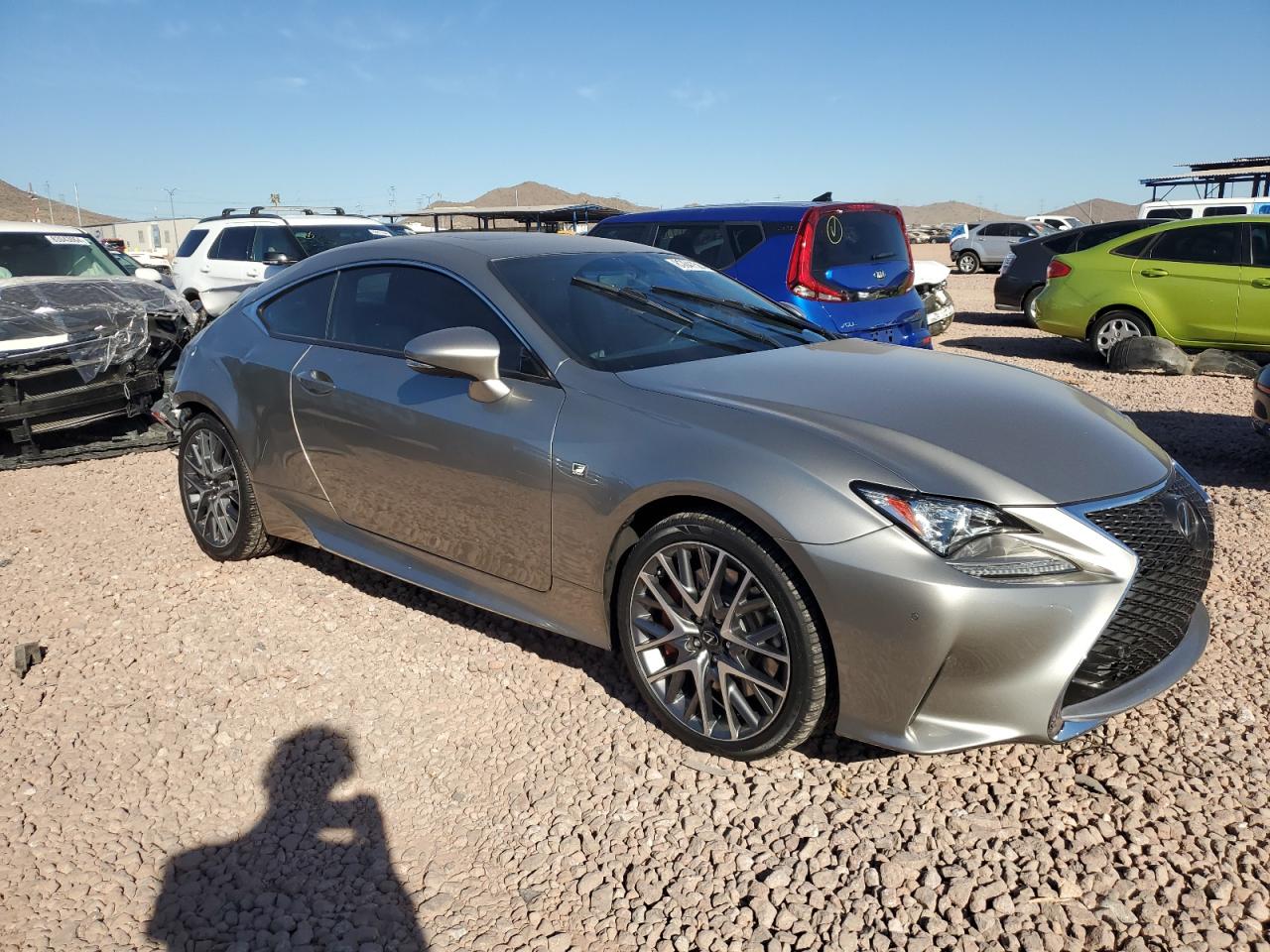 VIN JTHHA5BC6H5005799 2017 LEXUS RC no.4