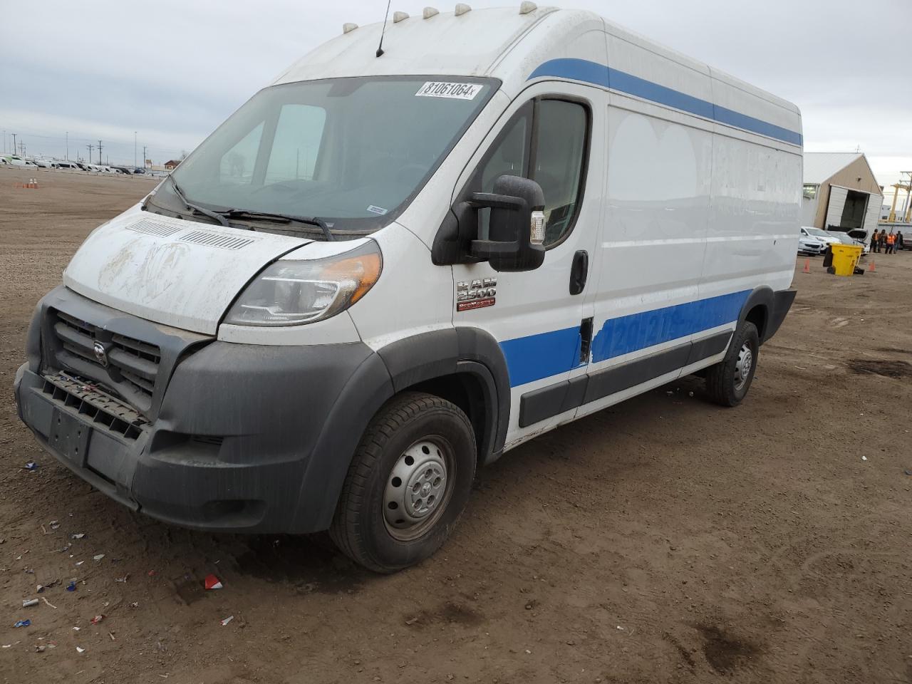 VIN 3C6TRVDG6EE127235 2014 DODGE PROMASTER no.1