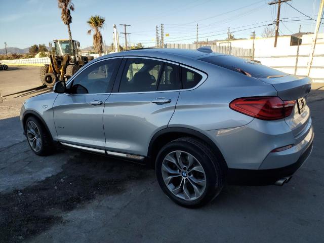  BMW X4 2016 Серебристый