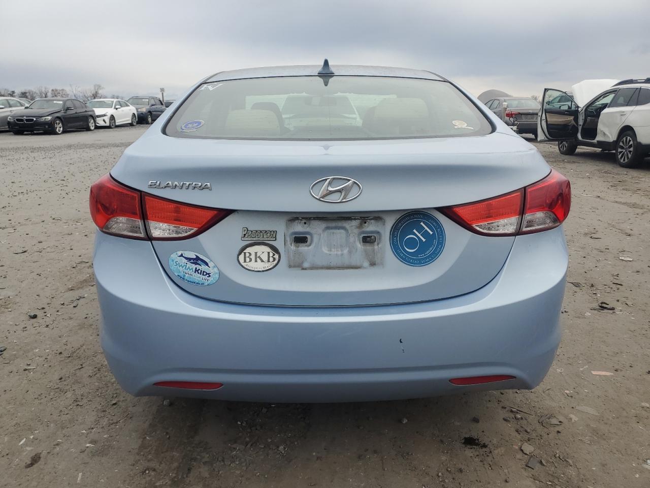 VIN KMHDH4AE2DU486686 2013 HYUNDAI ELANTRA no.6