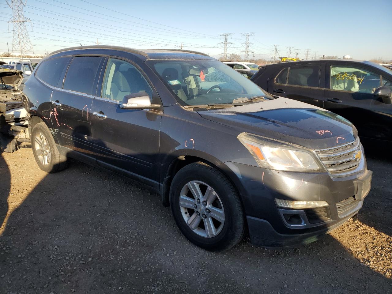 VIN 1GNKVGKDXEJ308692 2014 CHEVROLET TRAVERSE no.4