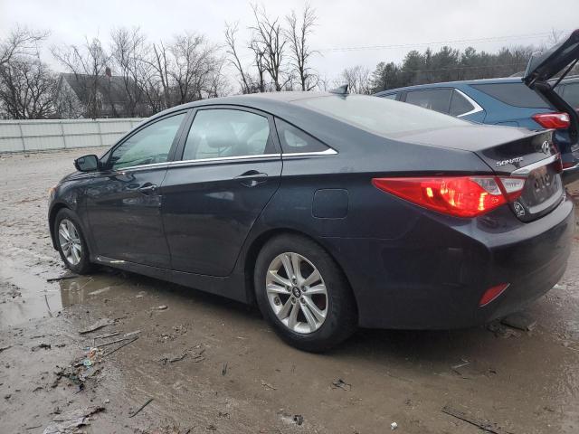  HYUNDAI SONATA 2014 Blue