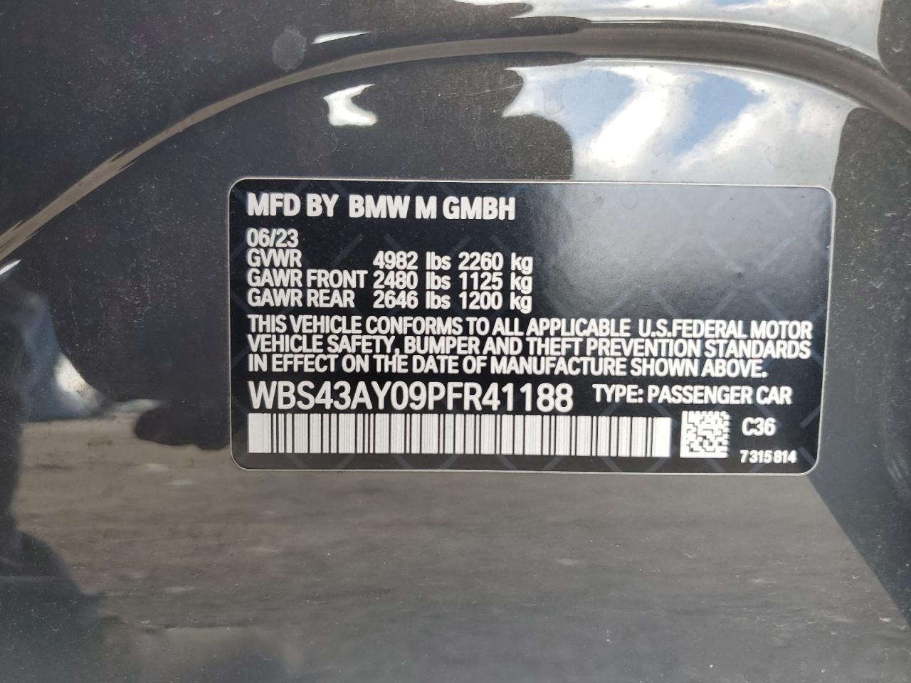 2023 BMW M3 - Image 14