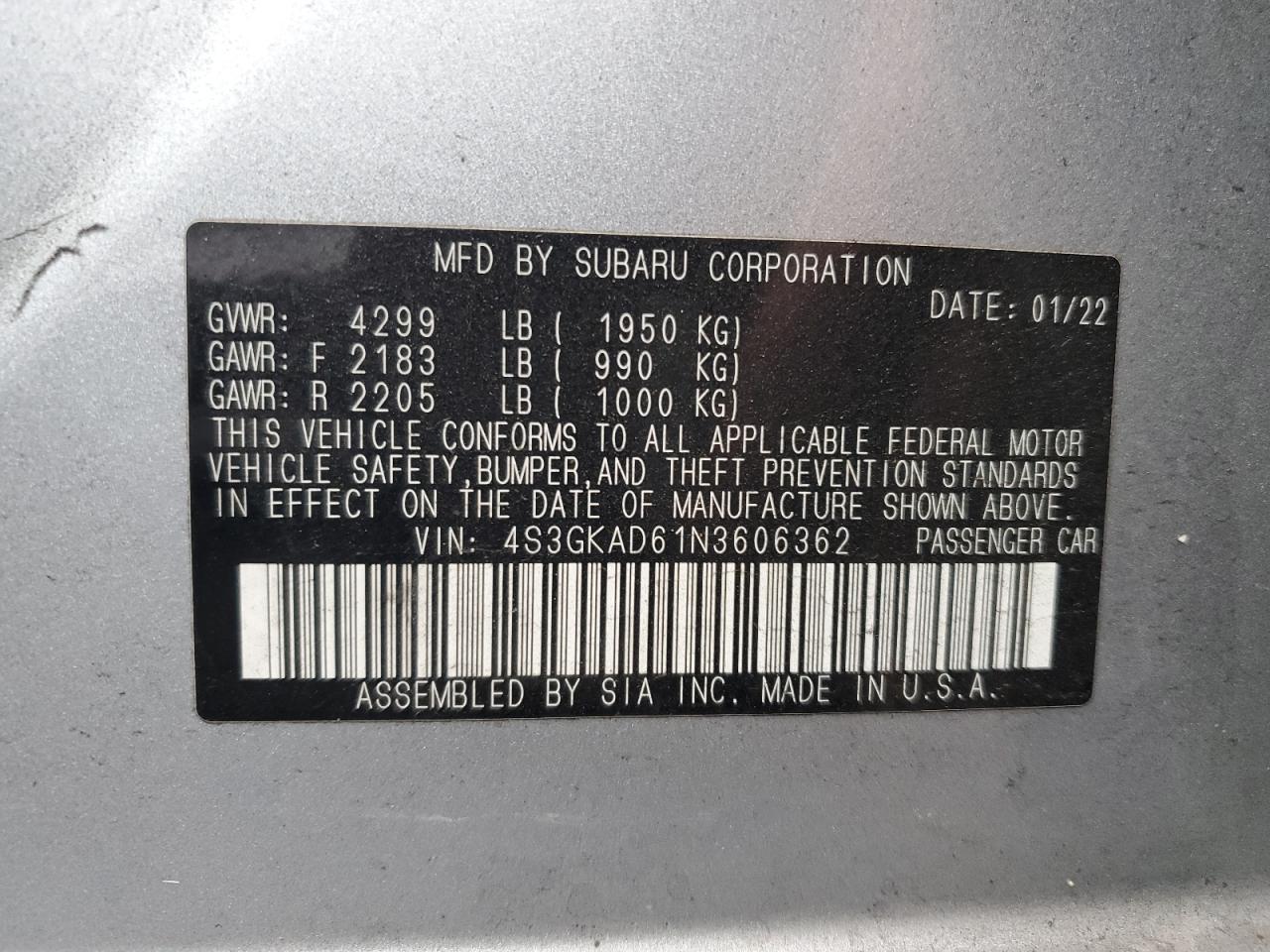 2022 Subaru Impreza - Image 12