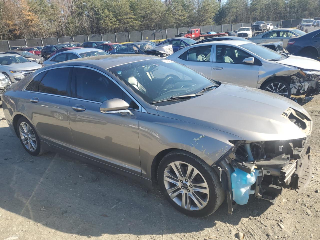 VIN 3LN6L2J97GR600384 2016 LINCOLN MKZ no.4