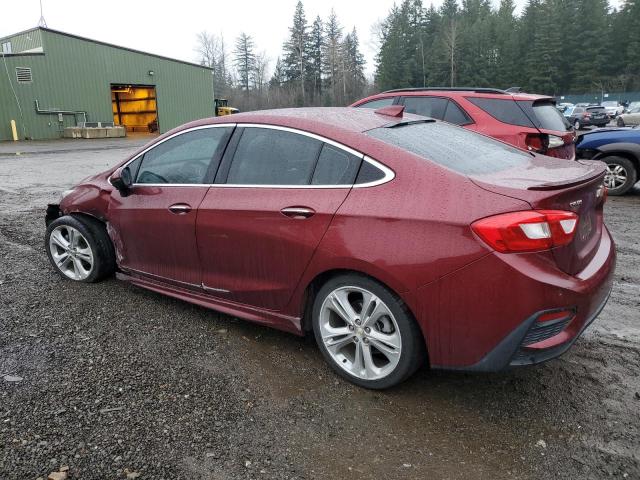  CHEVROLET CRUZE 2016 Бургунді