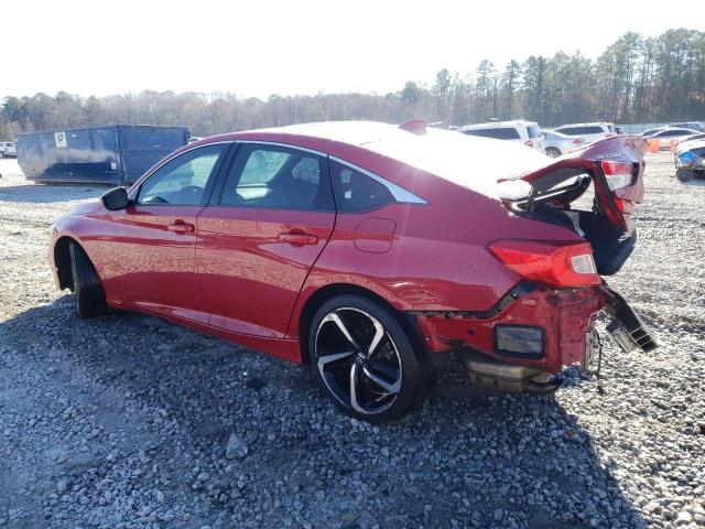  HONDA ACCORD 2019 Red