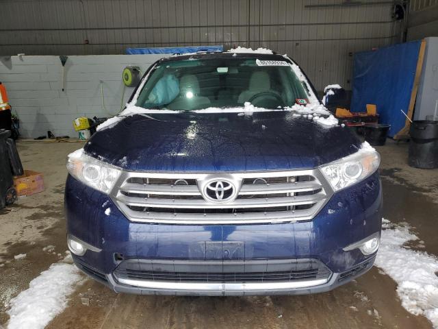  TOYOTA HIGHLANDER 2012 Синий