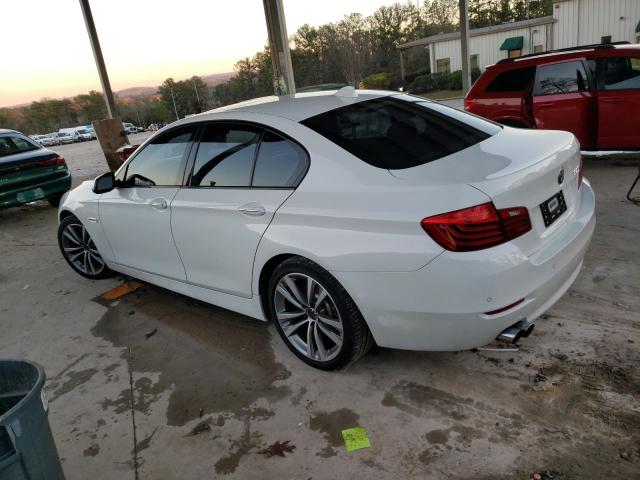  BMW 5 SERIES 2016 White