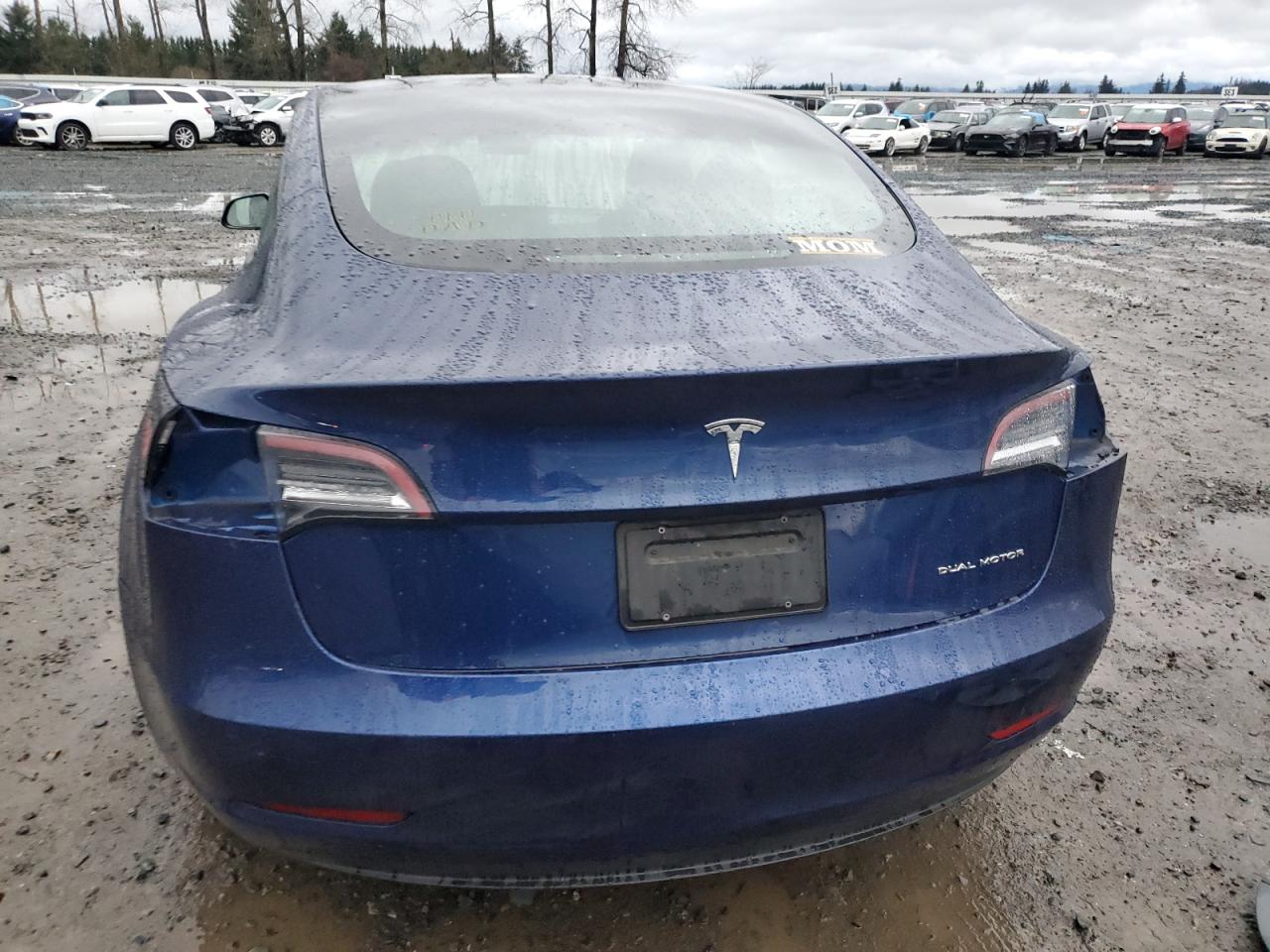 VIN 5YJ3E1EB3NF249240 2022 TESLA MODEL 3 no.6