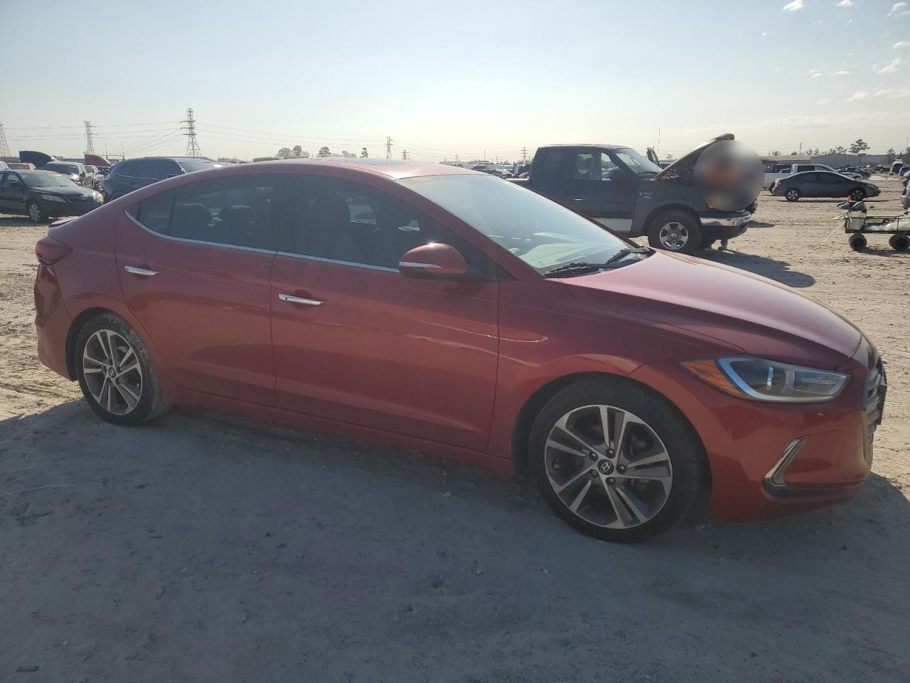 VIN 5NPD84LF7HH035277 2017 HYUNDAI ELANTRA no.4