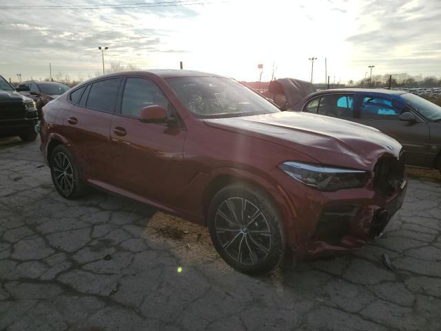  BMW X6 2022 Красный