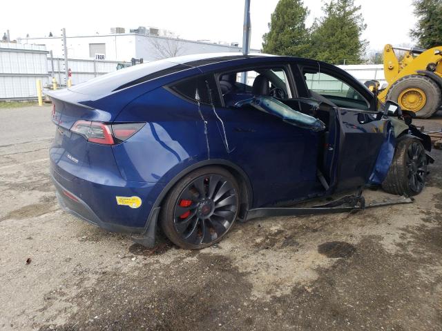  TESLA MODEL Y 2022 Синий