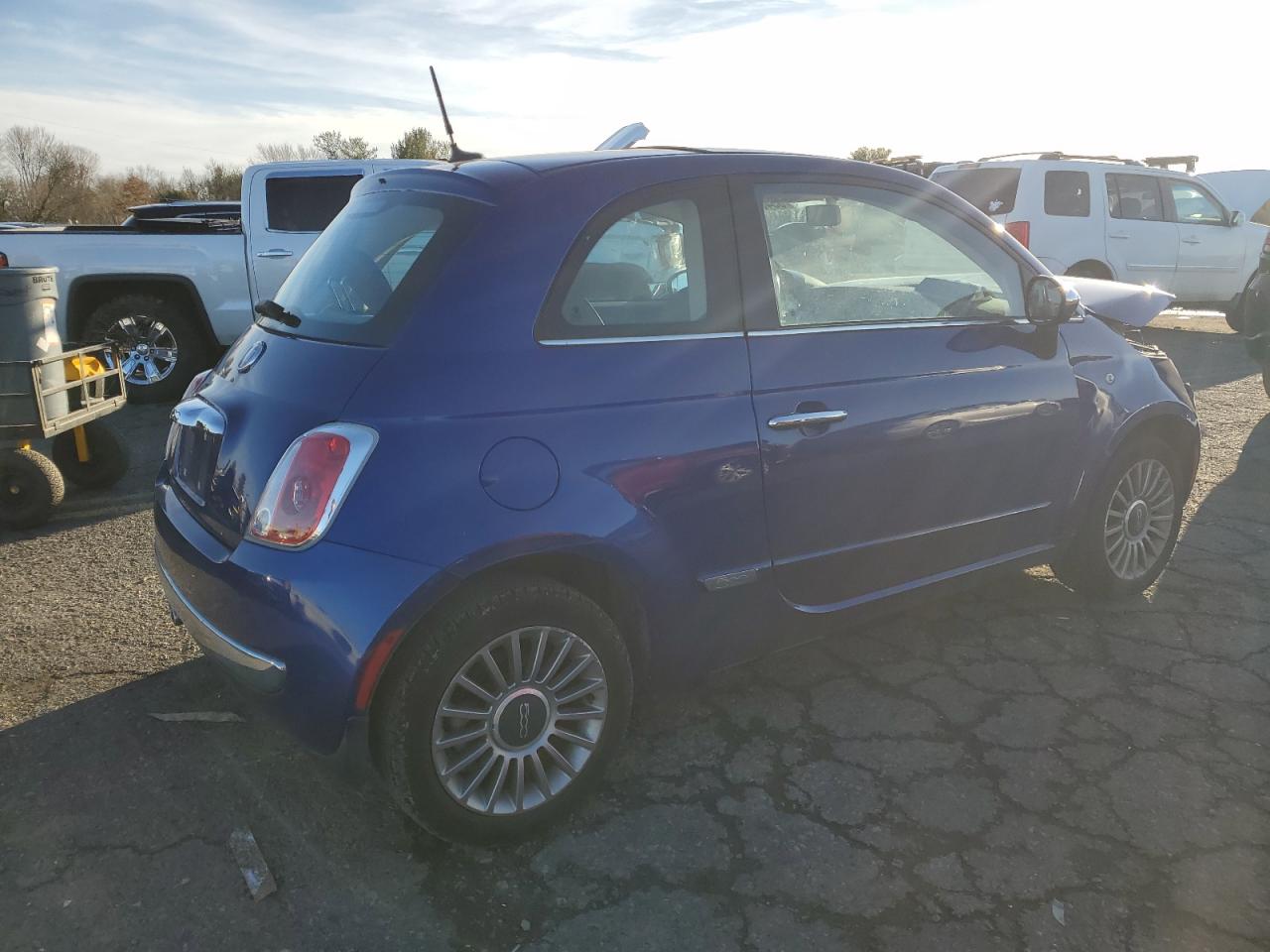 2012 Fiat 500 Lounge VIN: 3C3CFFCR0CT117730 Lot: 85469654