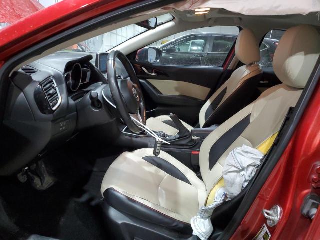  MAZDA 3 2016 Red