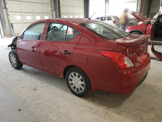  NISSAN VERSA 2015 Czerwony