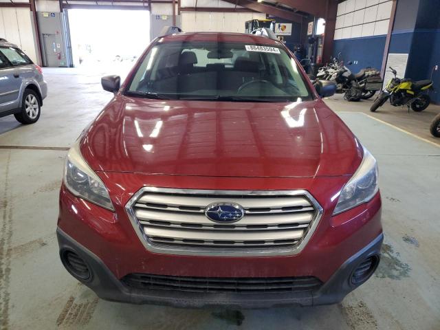  SUBARU OUTBACK 2015 Czerwony